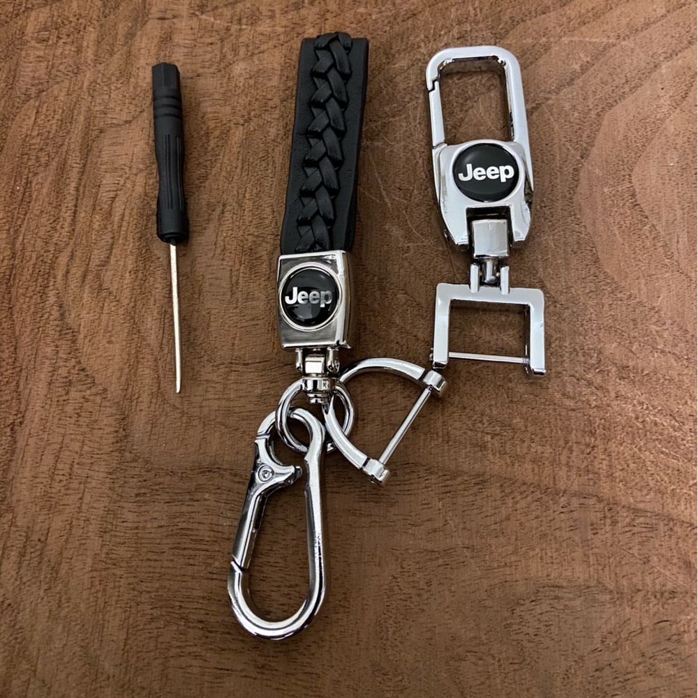His/Hers Jeep Keychains
